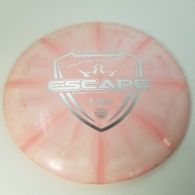 Dynamic Discs Fuzion Escape Burst Stable Fairway Driver 174g