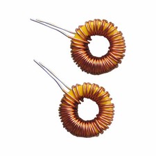 5PCS Toroid Core Inductors Wire Wind Wound DIY mah--100uH 6A Coil