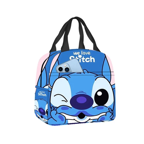 Lilo Stitch Cartoon Galaxy Lunch Bag Insulated Student Snack Picnic Xmas Gift AU - Picture 53 of 55