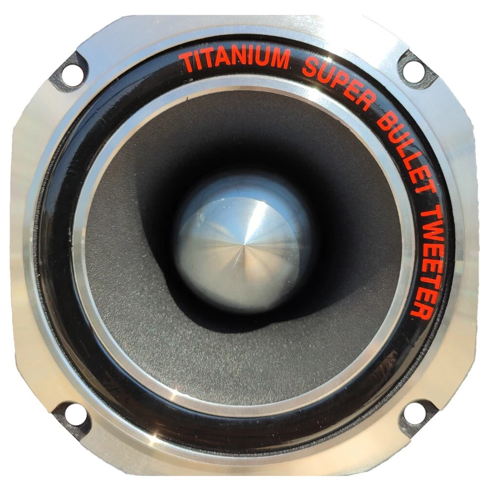 XPL XTW4631 Super Tweeter Driver 10,1 X 10,1 CM 4 Ohm 110 DB Portes Car - Photo 3/4