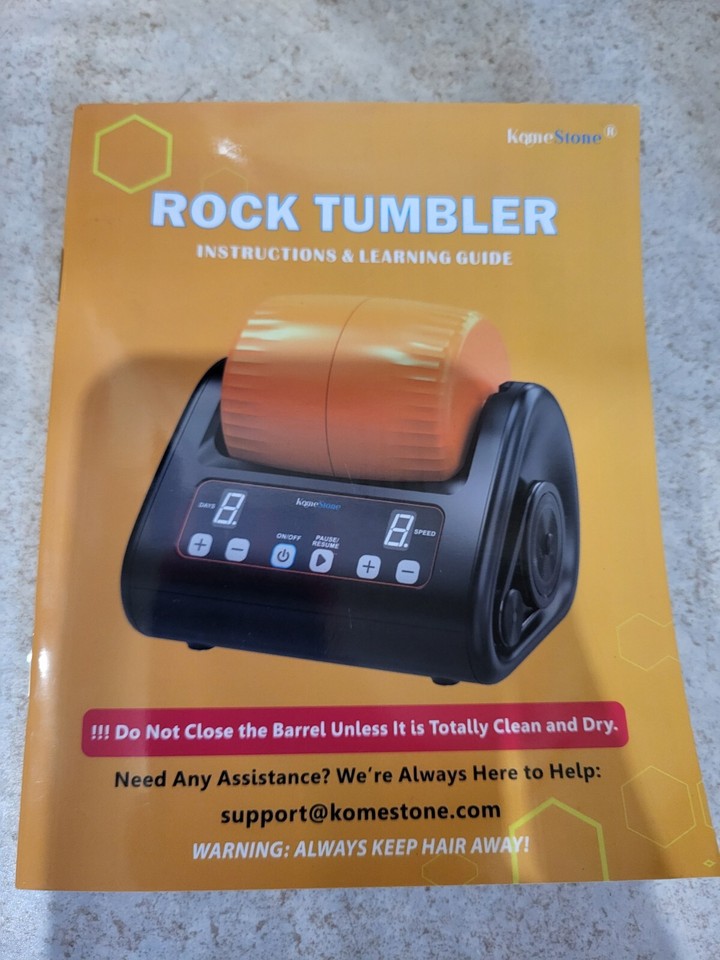 rock tumbler used Komestone eBay