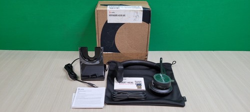 Poly Voyager 4310 UC Wireless Headset + Charge Stand Single-Ear Headset w/Mic