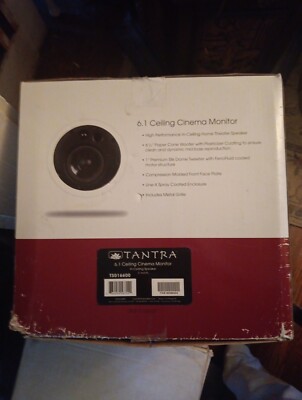 SpeakerCraft Tantra 6.1 Ceiling Cinema  Monitor 1pc Speaker New in Box.  Have 2 
