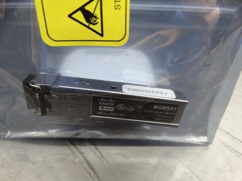 Cisco MGBSX1 Linksys Compatible 1000BASE-SX Mini-GBIC SFP 850nm Transceiver - Picture 3 of 4