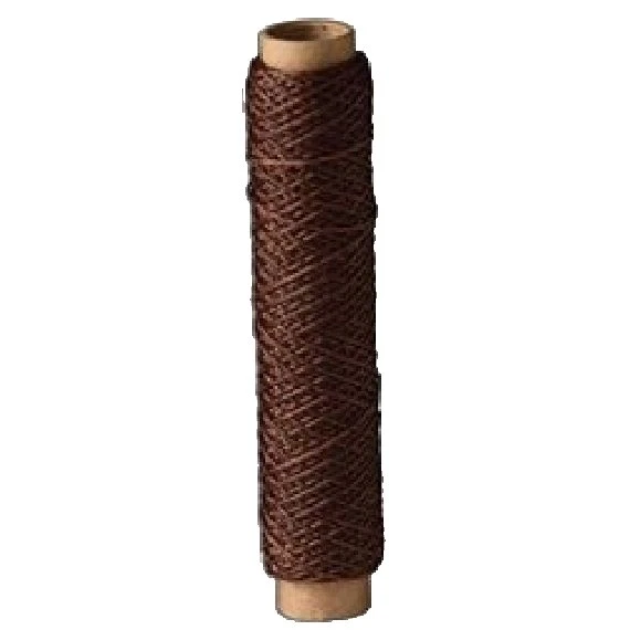 Hilo encerado marrón de Poliéster Hilos de coser
