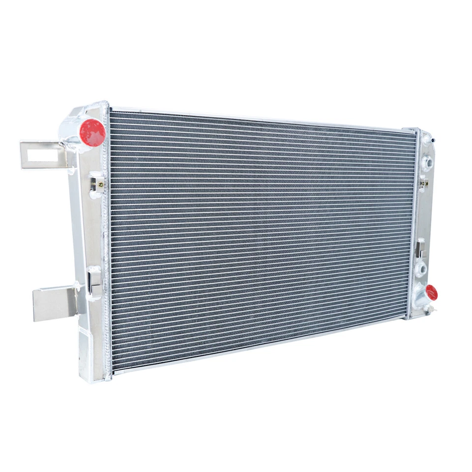 Fits 2001-05 Chevrolet Silverado 2500 3500 Duramax 6.6L 3 ROW Aluminum Radiator - Image 3 of 4
