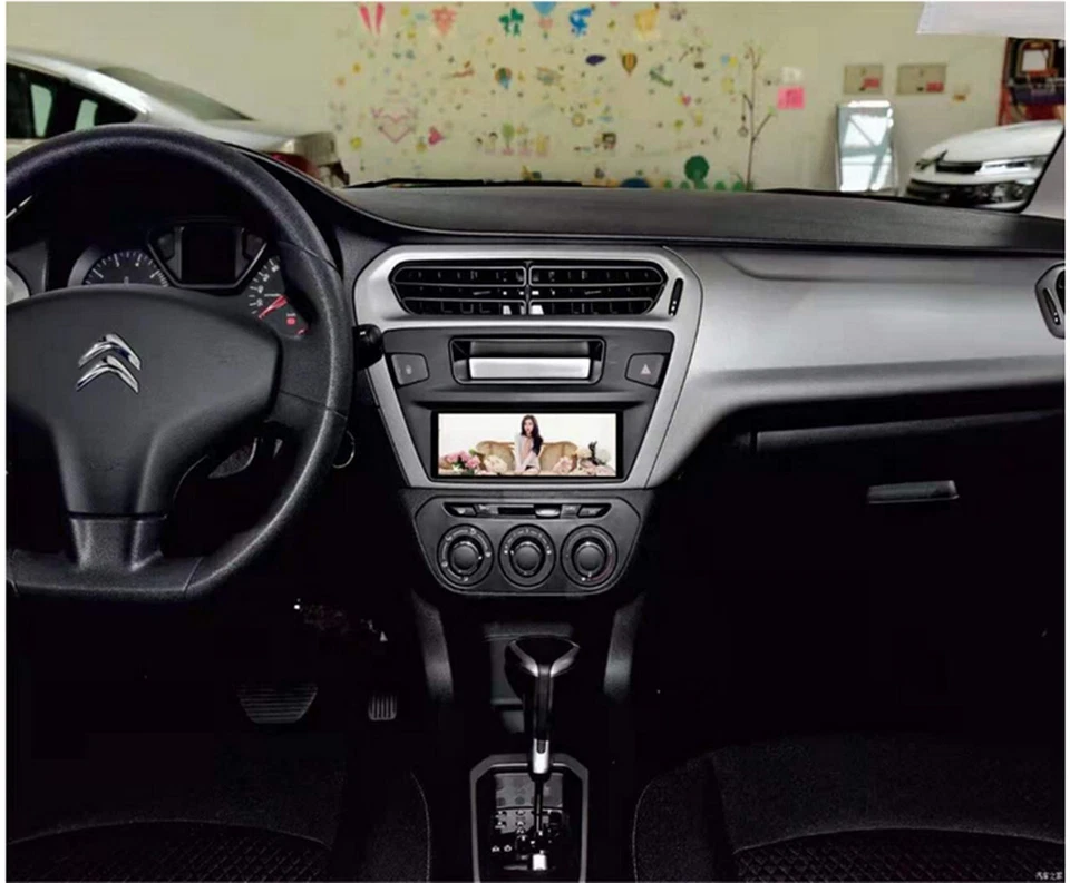 Reproductor de MP5 de video estéreo para radio de coche Din único GPS multimedia pantalla táctil de 6,9" Foto 2 de 4