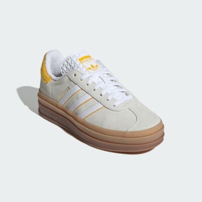 ◆adidas◆ x ORDINARY PEOPLE Gazelle Bold W White Silver IH9 adidas Originals WMNS Gazelle Bold Ivory Cloud White IH9929