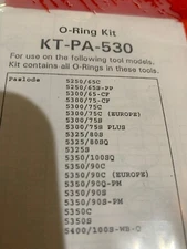 Reliability Provin KT-PA-530 O-ring kit for many Paslode tools (see description)
