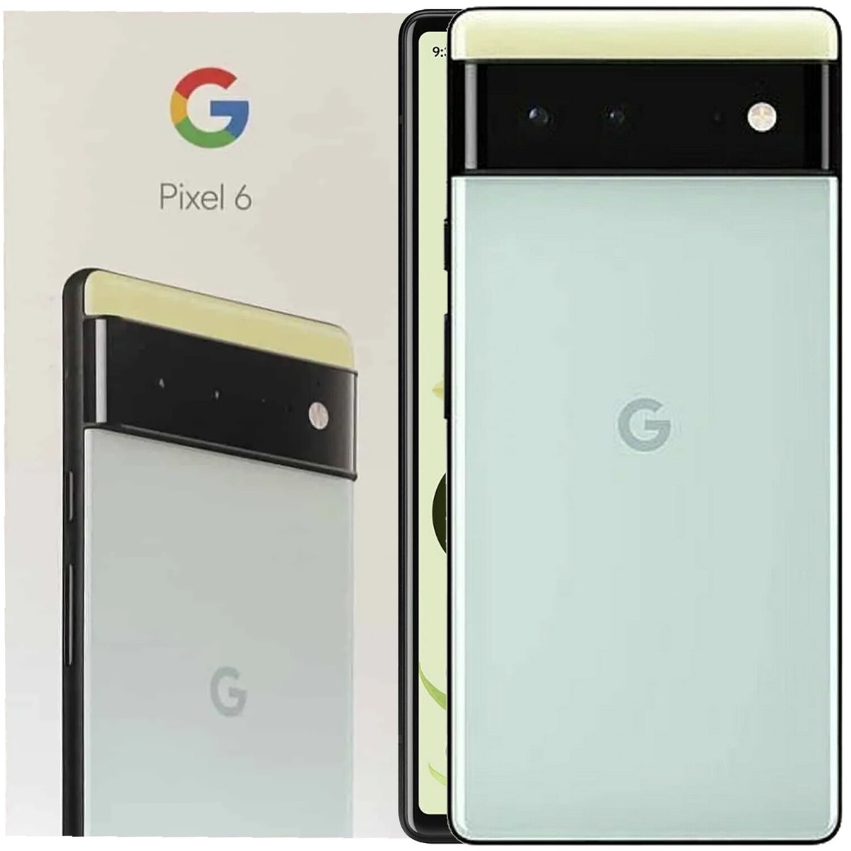 ★Google Pixel 6★Sorta Seafoam 128GB 海外版 Google Pixel 6 (128GB, 8GB RAM), Sorta Seafoam