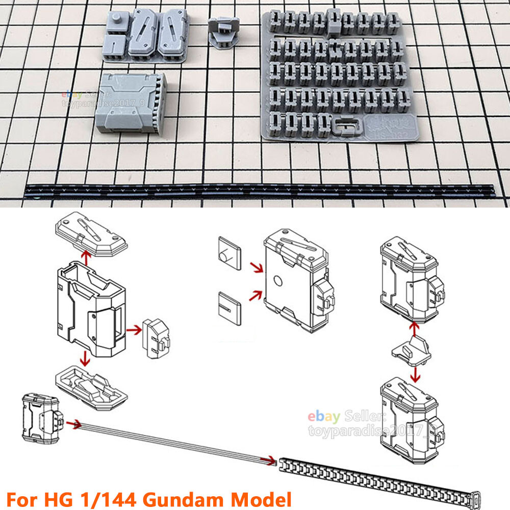 1/144 HG RG Gundam Model Gunpla 30MM Weapon Detail Up Part Missile Launcher A04
