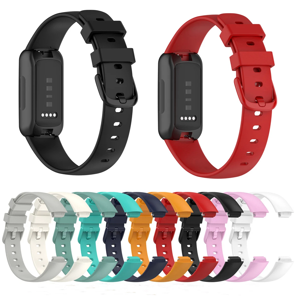 Silicone Band For Fitbit inspire 3 Strap Smart Watch Fashion Band