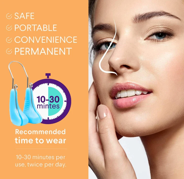 Corrector De Nariz Levantador Afinador Enderezador De Silicona Efectivo #1 Foto 2 de 4