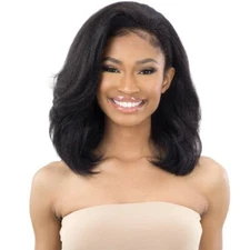 FREETRESS EQUAL SYNTHETIC DRAWSTRING FULLCAP WIG - NATURAL ROLLER SET