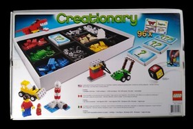 LEGO Games Creationary (3844) Not Complete For Parts & Pieces.