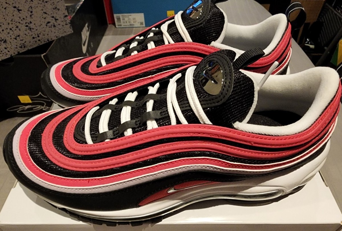 Nike ID Air Max 97 Nike By You Black/ Red Shoes Men\'s Size 8.5 DJ3181-991 NIKE Air Max 97 921826 018 - Shiekh main image 3