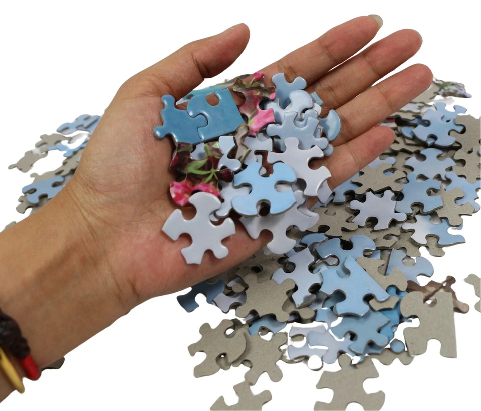 1000 Piece Olde Rural Country Farm Horses Harvester Jigsaw Puzzle - Image 4 of 4