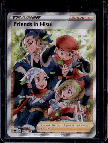 2023 Pokemon SWSH Crown Zenith Friends in Hisui #148/159
