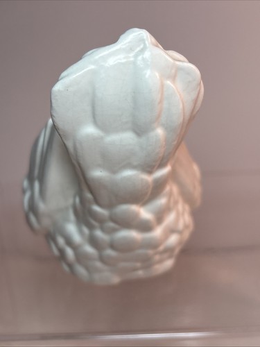 Vintage Keramik weiße Taube Liebe Vögel Figuren Paar 4" - Bild 4 von 14