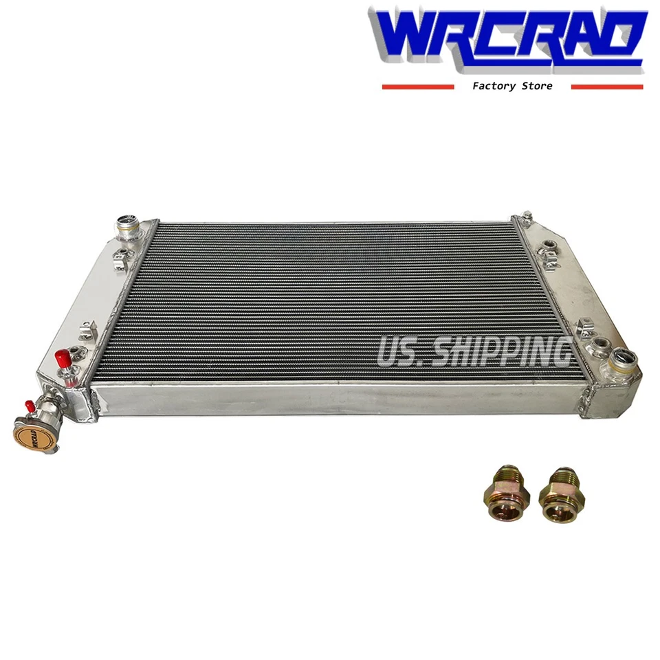Radiador completo de aluminio para Chevrolet P30 GMC P3500 1994-1998 1996 motor V8 de 5,7 L Foto 4 de 4