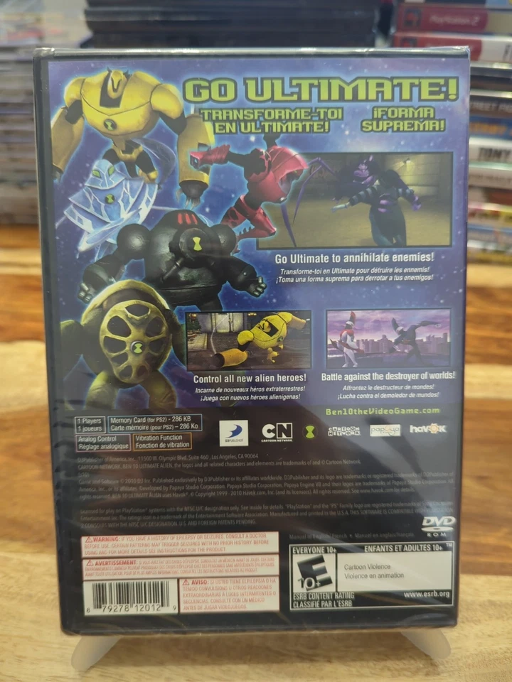 Ben 10 Ultimate Alien: Cosmic Destruction - Playstation PS2 Nuevo Sellado de Fábrica Foto 2 de 4