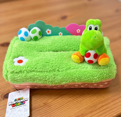 Yoshi Tissue Box Cover Plüsch Super Nintendo World USJ Japan Limited Offiziel...