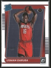 Usman Garuba 2021-22 Donruss Optic #188 RC Houston Rockets