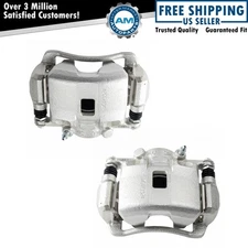 New Front Disc Brake Caliper with Bracket & Hardware Pair for Honda Acura