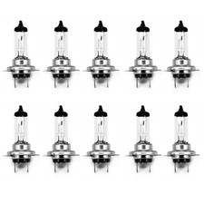 10pcs H7 55W Cars Yellow Halogen Headlight Light Hi/Low Beam Lamp Bulb DC 12V AU