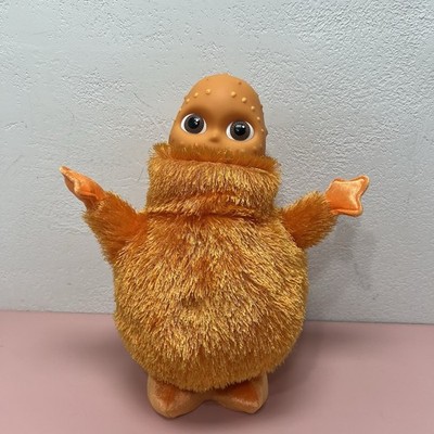 Boohbah Dance Along Orange Zing Zing Zingbah Singing Dancing plush 2004 WORKS