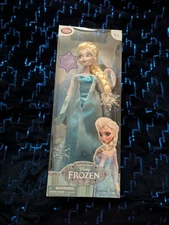 2013 DISNEY STORE  FROZEN ELSA 16" SINGING DOLL LET IT GO - NEW IN SEALED BOX