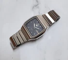 Seiko TV SKXK97 1990 Blue Stardust Sunburst Dial Vintage Retro Ultra Rare Auto