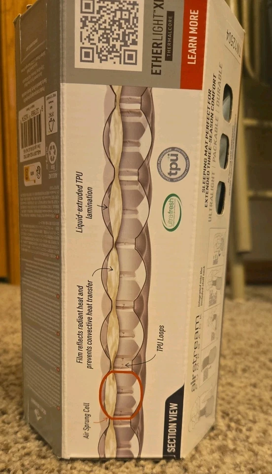 Sea To Summit Etherlight XR спальный коврик размер R новый с бирками - Изображение 2 из 4