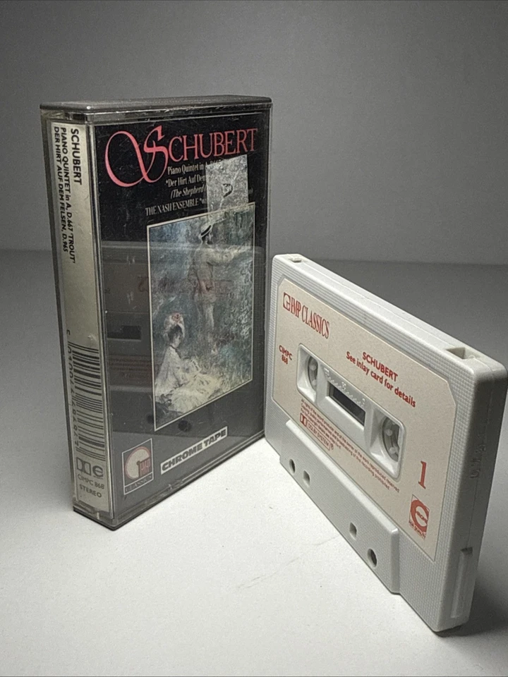 SCHUBERT PIANO QUINTET in A,D.667 'TROUT' DER HIRT AUF DEM FELSEN, Cassette Tape - Image 3 of 4