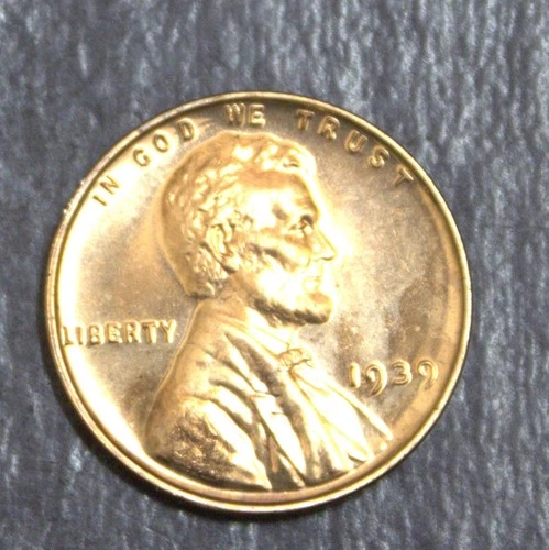 1939 Lincoln Wheat Cent Choice Proof   Lot 4537