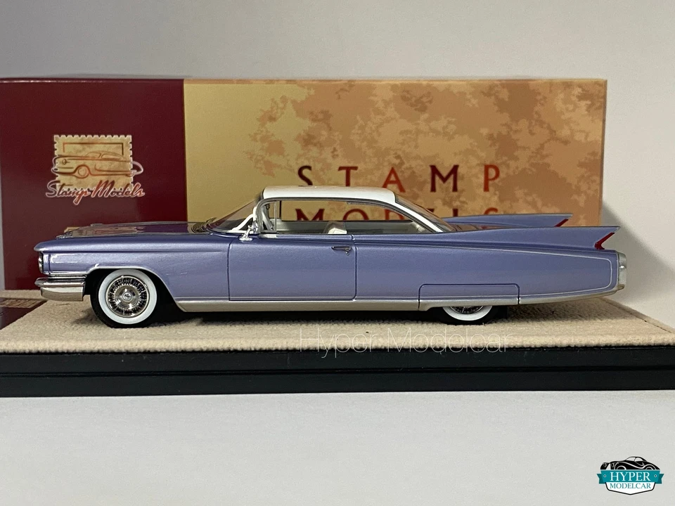 STAMP-MODELS 1/43 CADILLAC ELDORADO SEVILLE 1960 HEATHER MET ART.STM60001 - Immagine 2 di 3