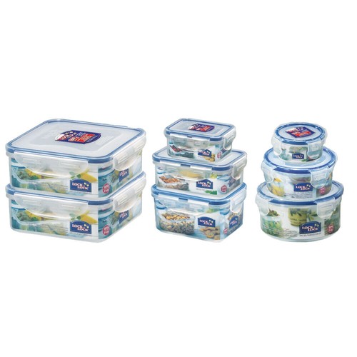 Lock & Lock 16pc Classic Container Set 16 Piece - Picture 2 of 2