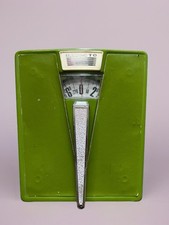 Vintage Green Detecto Bathroom Scale Metal MCM Mid century
