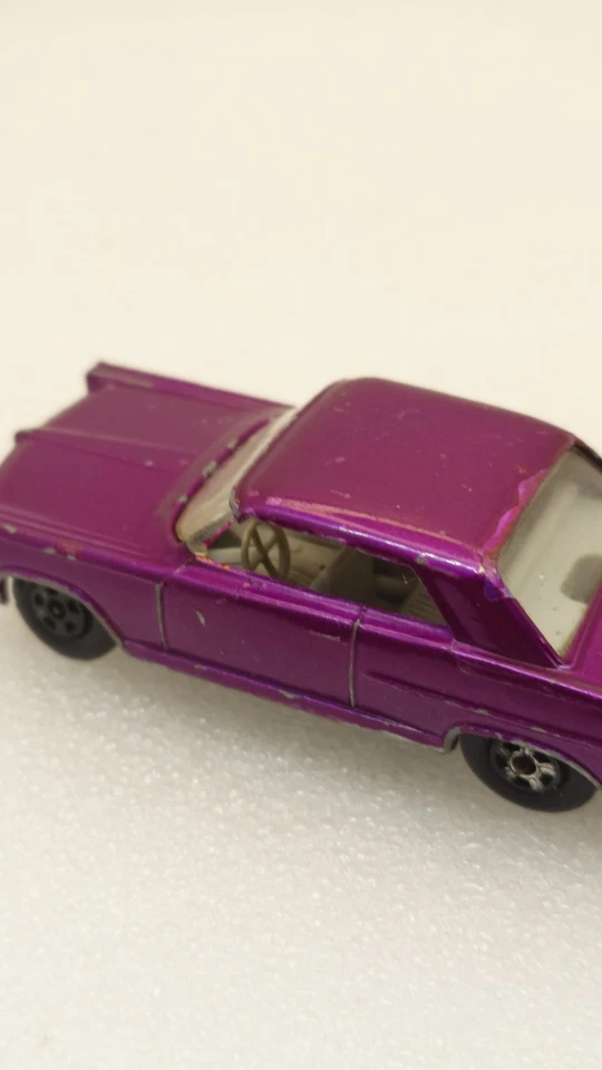 Matchbox Superfast No 22 Pontiac GP Sports Coupe  Purple Used Unboxed - Image 4 of 4