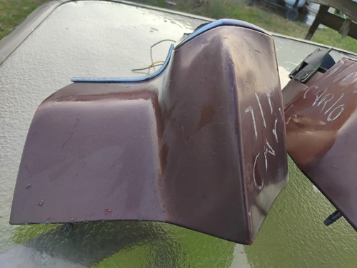 1970-72 Chevrolet Monte Carlo Quarter Panel Extensions W Tail Light Left/Right - Picture 20 of 20