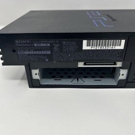 Sony PlayStation 2 PS2 Black Console Gaming System New Laser Refurbished Tested