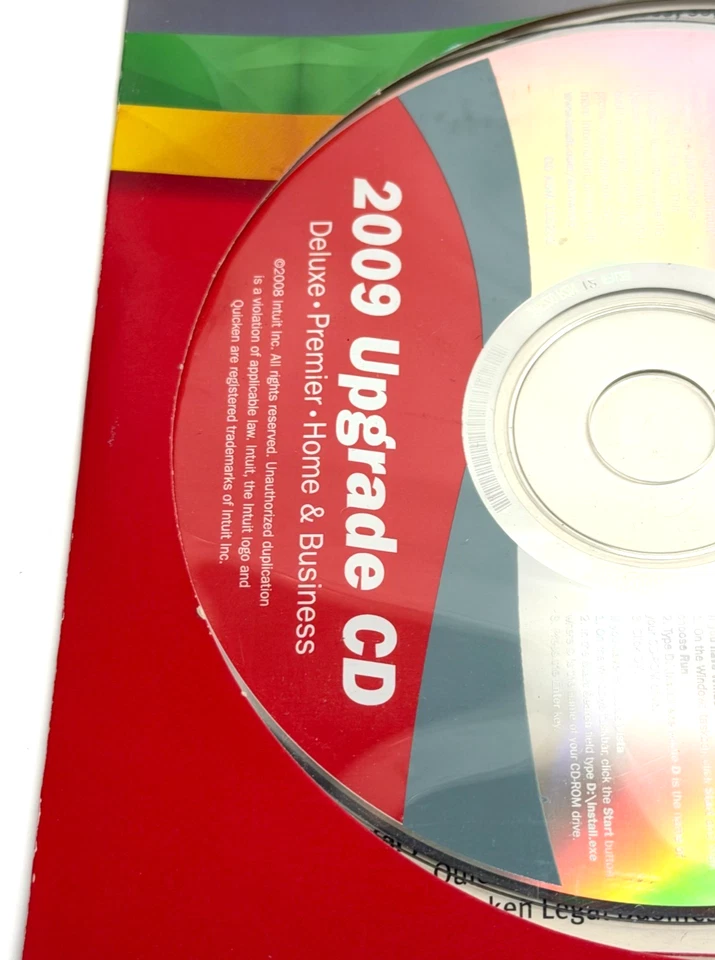 Intuit Quicken 2009 Upgrade CD Deluxe Premier Home and Business - Image 2 of 4