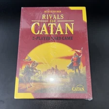 Rivals For Catan 2-Player Card Game Klaus Teuber Brand New Sealed