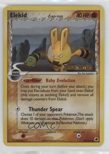 Elekid Reverse Foil Pokémon EX Dragon Frontiers #48 2006