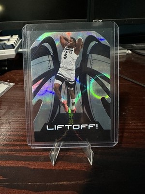 2024-25 Panini Revolution Basketball Anthony Edward s Liftoff #13/25 (Die-Cut)