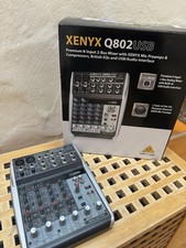 Behringer XENYX Q802USB Mischpult - inkl. Netzteil