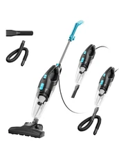 Corded Stick Vacuum Cleaner 3-In-1 Upright T18 450W/Handheld Stick Vacuum-Gray