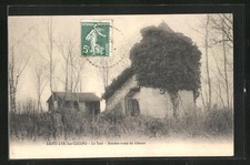 Old postcard St-Cyr-les-Colons, La Tour, Rendez-vous de Chasse