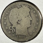 1911 25C Barber Quarter (87454)