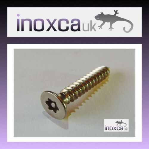 TORX STAINLESS STEEL SELF TAPPING CSK CS  SCREWS C/S A2 T30 TX30 PIN No.14 #14 - Picture 1 of 1